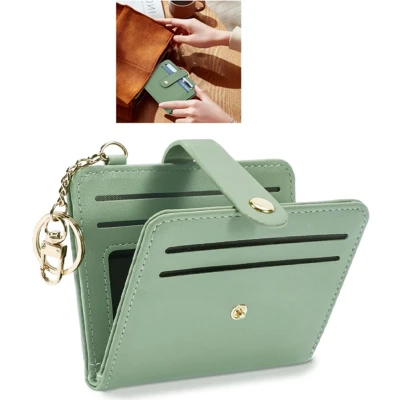 Afbeelding van dames portemonnee Rood Leer portefeuille klein Kado vrouwen verjaardag Cadeau voor vriendin haar mama