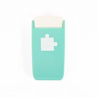 Afbeelding van Craftelier Multi materiaal punch in de vorm van puzzelstukjes voor het decoreren scrapbooking en knutselprojecten Geschikt verschillende materialen Puzzel Stuk Afmetingen: 2,5 x cm