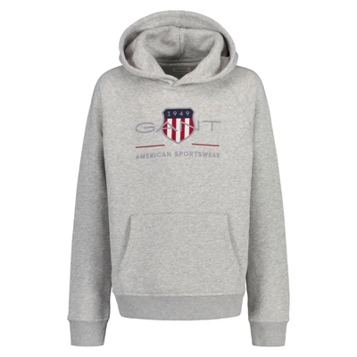 Afbeelding van GANT Archive Shield Sweater voor kinderen, Maat: 134/140, Light grey melange