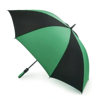 Afbeelding van Fulton Cyclone Performance Golfparaplu, Zwart/Groen, Supersize Canopy, 100 cm, Single