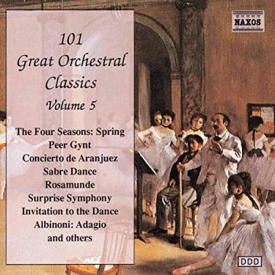 Afbeelding van Various Artists 101 Great Orchestral Classics Vol 5 (CD)