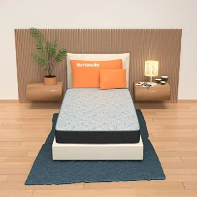 Afbeelding van miasuite i sogni italiani Matras voor eenpersoonsbed, 70 x 180 cm, hoogte 13 van orthopedisch waterschuim inklapbare structuren, Summit