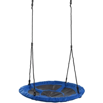 Afbeelding van Swingking Nestschommel Blauw Canvas, 98cm