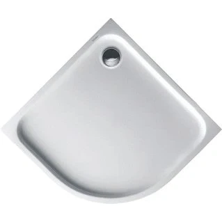 Afbeelding van Duravit D Code kwartronde douchebak wit 900 x 85