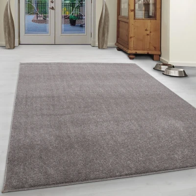 Afbeelding van Basics Effen Vloerkleed Beige Laagpolig 80x150 cm