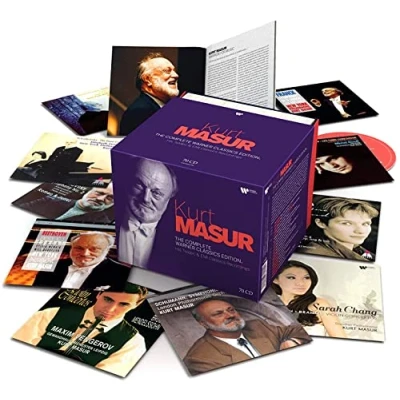 Afbeelding van Kurt Masur: The Complete Warner Classics Edition