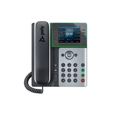 Afbeelding van POLY Edge E320 IP telefoon met PoE ondersteuning