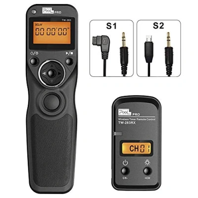 Afbeelding van PIXEL Draadloze Shutter Release Kabel 2.4G Afstandsbediening TW 283 voor Canon Nikon Sony S1/S2 for
