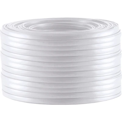 Afbeelding van 6 aderige Telefoonkabel Plat CCA 100 meter Wit