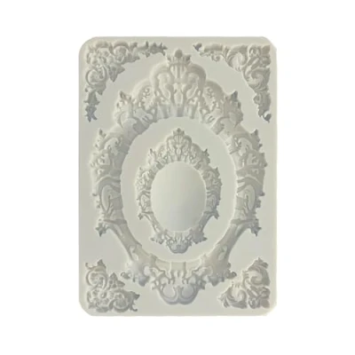 Afbeelding van Stamperia Sir Vagabond in Fantasy World Silicon Mould A5 Frames (KACMA520)