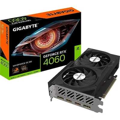 Afbeelding van VGA Gigabyte GeForce RTX 4060 WINDFORCE OC 8G