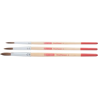 Afbeelding van Talens Art Creation aquarelpenselenset ponyhaar en polyester, set met