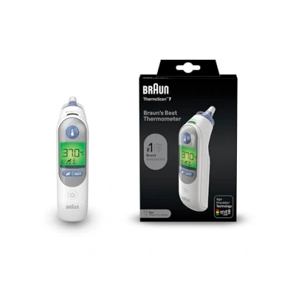 Afbeelding van Braun ThermoScan 7 IRT 6520 Black Edition Lichaamsthermometer