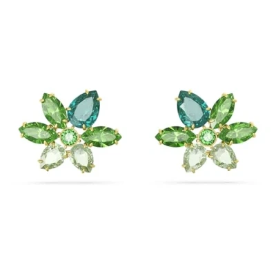 Afbeelding van Swarovski 5658400 Gema Goudkleurig Oorbellen horloge Goudkleur
