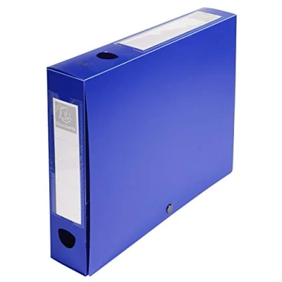 Afbeelding van Exacompta Archiefbox/verpakking Rug: 60 mm. 10 Stuk blauw