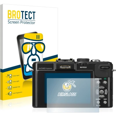 Afbeelding van BROTECT Screenprotector voor Panasonic Lumix DMC LX7 Folie Beschermfolie Beschermglas transparant