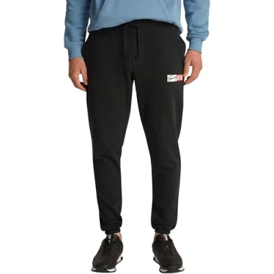 Afbeelding van Tommy Jeans TJM Slim Entry Joggingbroek voor heren DM0DM20277 Joggingbroek, Zwart (zwart), L, L