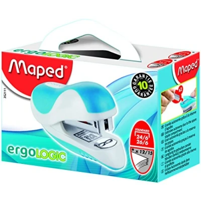 Afbeelding van Maped nietmachine Ergologic Mini, geassorteerde kleuren