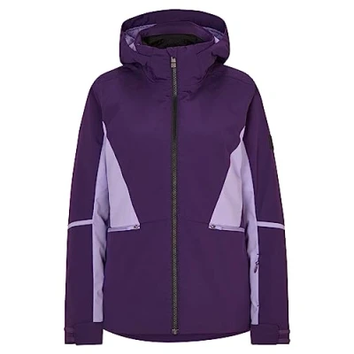 Afbeelding van Ziener TAIMI Skijack voor dames, winterjas, warm, ademend, waterdicht, donkerpaars, maat 40