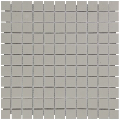 Afbeelding van The Mosaic Factory London Vierkant Grey 2,3x2,3 cm