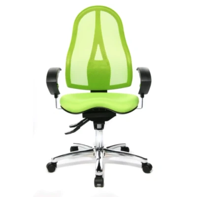 Afbeelding van Topstar ST19UG26 Sitness 15, ergonomische bureaustoel, incl. in hoogte verstelbare armleuningen, bekledingsstof blauw, 114 x 58 44