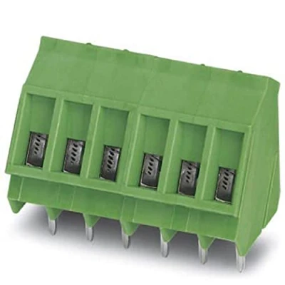 Afbeelding van Phoenix Contact 1713082 Klemschroefblok 2.50 mm² Aantal polen 4 Groen 100 stuk(s)