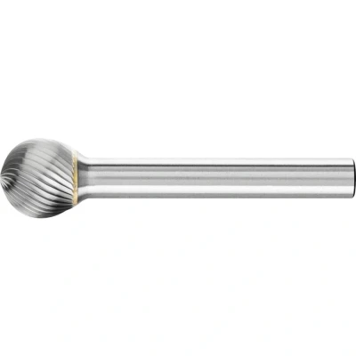 Afbeelding van PFERD 21112856 Freesstift Bol Lengte 51 mm Afmeting, Ø 12 Werklengte 10 Schachtdiameter 6
