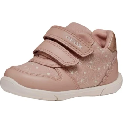 Afbeelding van Geox Sneakers laag Lt rose c voor kinderen, Maat: 26, Imitatieleer/ textiel