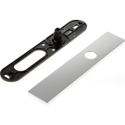Afbeelding van Langschild rechthoekig ASL alum. F1 blind