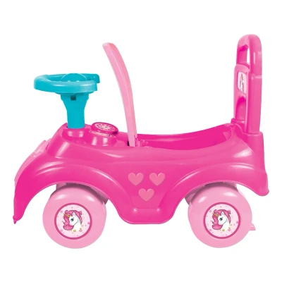 Afbeelding van Dolu Loopauto Sit And Ride Unicorn Pink
