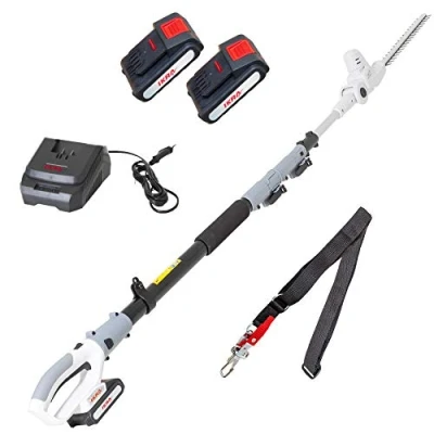 Afbeelding van IKRA accu Telescopische Heggenschaar ICPH 2040, incl. 2x 20V, snellader &amp; schouderriem