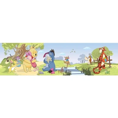 Afbeelding van AG Design Disney Winnie Puuh Muursticker, zelfklevende folie, meerkleurig, 500 x 14 cm