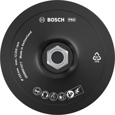 Afbeelding van Bosch Schuurplateau met klithechtsysteem diameter 125mm M14