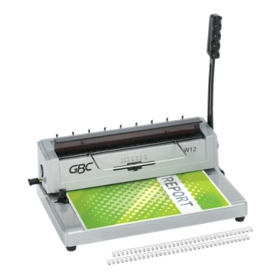 Afbeelding van GBC W12 Handmatige Pons en Wirebindmachine, capaciteit 125 A4 vellen