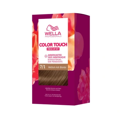 Afbeelding van Wella Professionals Color Touch Kit 7/1 Medium Asblond