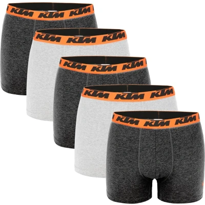 Afbeelding van KTM by FREEGUN Boxershorts voor heren, ondergoedbroek, herenboxer, set van 5