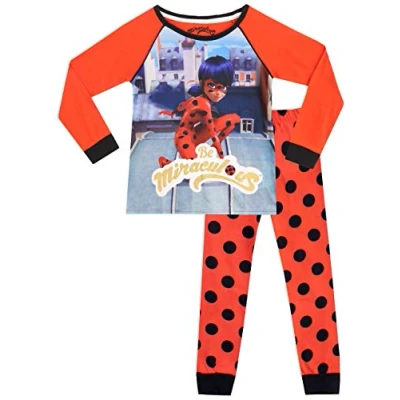 Afbeelding van Miraculous Meisjes Pyjama&#039;s Ladybug Veelkleurig 122