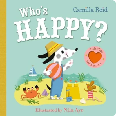 Afbeelding van Who&#039;s Happy?: An Interactive Lift the Flap Book for Toddlers