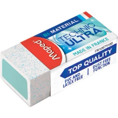 Afbeelding van Maped Gom Mini Technic Ultra, Met Kartonnen Huls, Blister 2 Stuks Gum