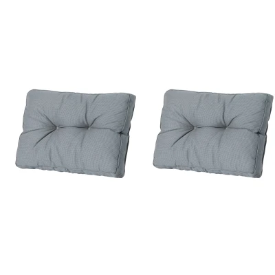 Afbeelding van Madison Florance zit Ca. 60x43 Rib grey 2 stuks