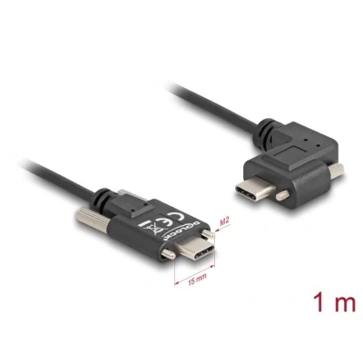 Afbeelding van Delock USB 2.0 Kabel Type C™ Stecker mit Schrauben zu C