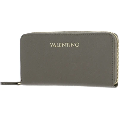 Afbeelding van VALENTINO Portemonnee Zero Re Zip Wallet Grigio Grijs