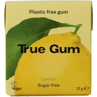 Afbeelding van True Gum citroen 21 g