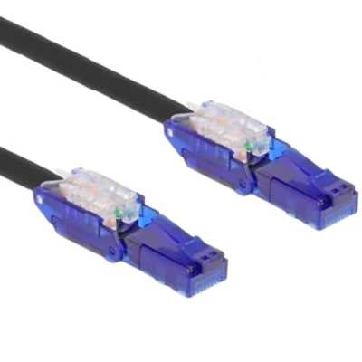 Afbeelding van U/UTP Cat 6 7.5 meter Zwart Delock