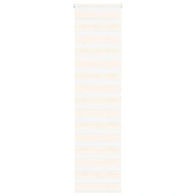 Afbeelding van vidaXL Zebra rolgordijn 60x200 cm stofbreedte marmerbeige 55,9