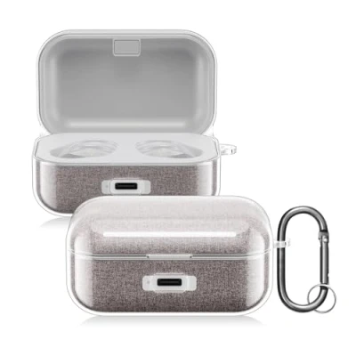 Afbeelding van kwmobile hoes compatibel met Sennheiser MOMENTUM True Wireless 4 Hardcover beschermhoes in transparant Voor oordopjes