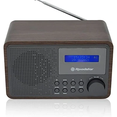 Afbeelding van Roadstar HRA 700D (VHF, DAB+), Radio, Bruin