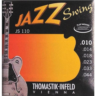 Abbildung von Thomastik JS110 10 44 Flat Wound Ac. Jazz Swing