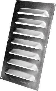 Afbeelding van Burgerhout ventilatierooster alum. 500 x 300 mm
