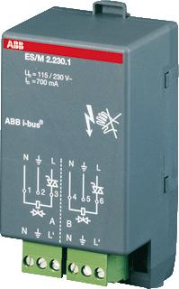 Afbeelding van Abb busch jaeger knx verwarmingsaktormodule 2 voudig 24 v module voor het insteken in ruimtecontroller basisapparaat 2cdg110014r0011